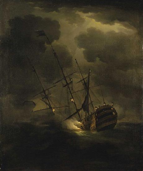  Loss of HMS Victory, 4 October 1744